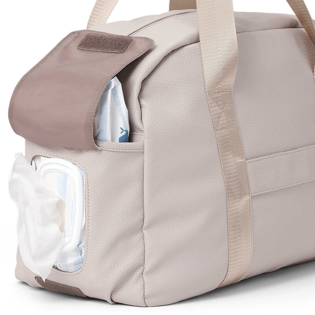 STELLA BABY BAG Stone Pebbled