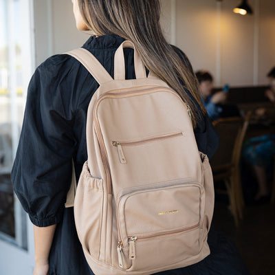 CHLOE BACKPACK Natural Pebble