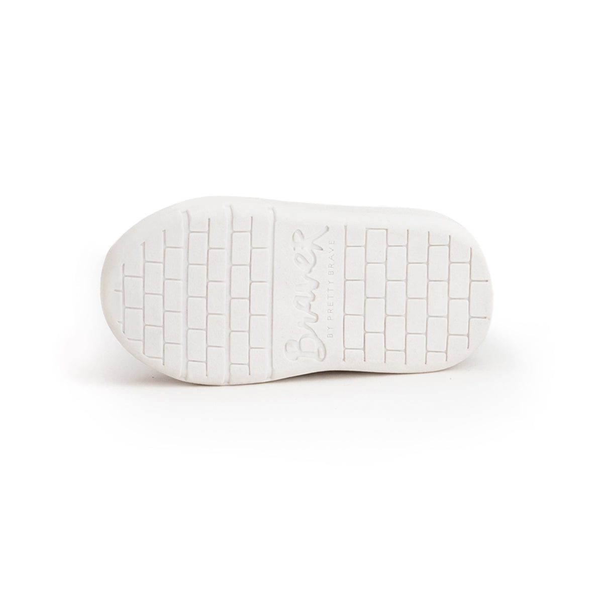 White sole of baby shoe